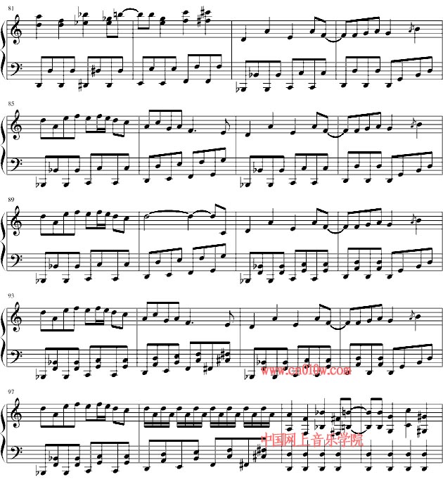 钢琴曲谱最终鬼畜妹四