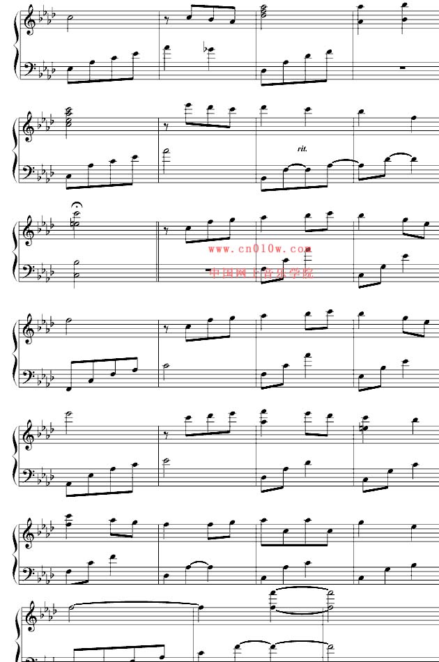 童年钢琴曲谱五 钢琴曲谱童年五下载 简谱下载 五线谱