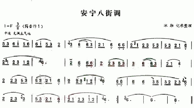 葫芦丝 调曲谱分享_葫芦丝 调曲谱图片下载